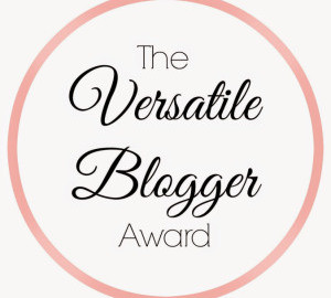 versatile blogger award 2